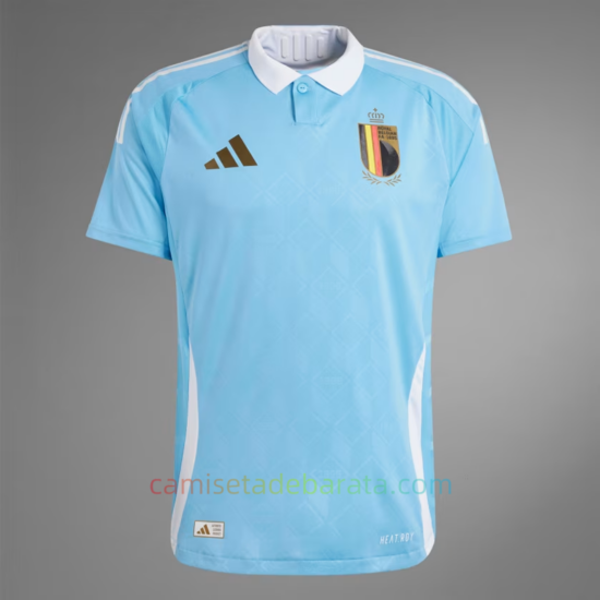 Camiseta Bélgica Segunda Equipación 2024 Versión Jugador -