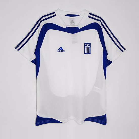 Camiseta Grecia Segunda Equipación 2004 -